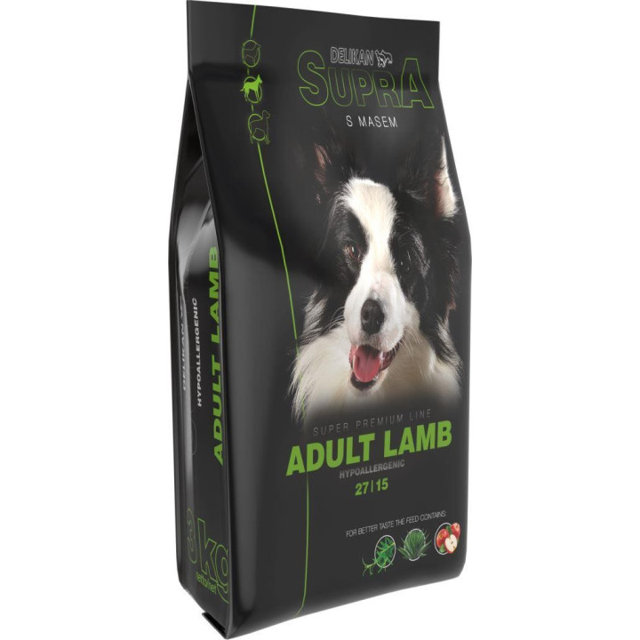 Delikan Supra Adult Lamb, Hipoalergiczna karma na bazie jagnięciny
