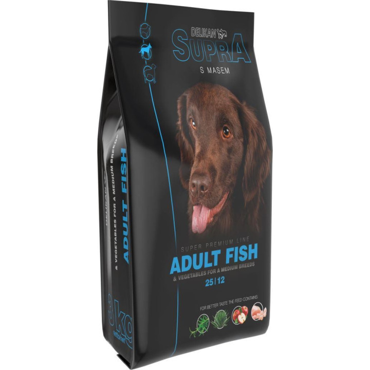 Delikan Supra Adult Fish, doskonała karma dla dorosłych psów
