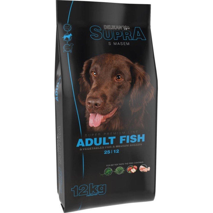 Delikan Supra Adult Fish, doskonała karma dla dorosłych psów