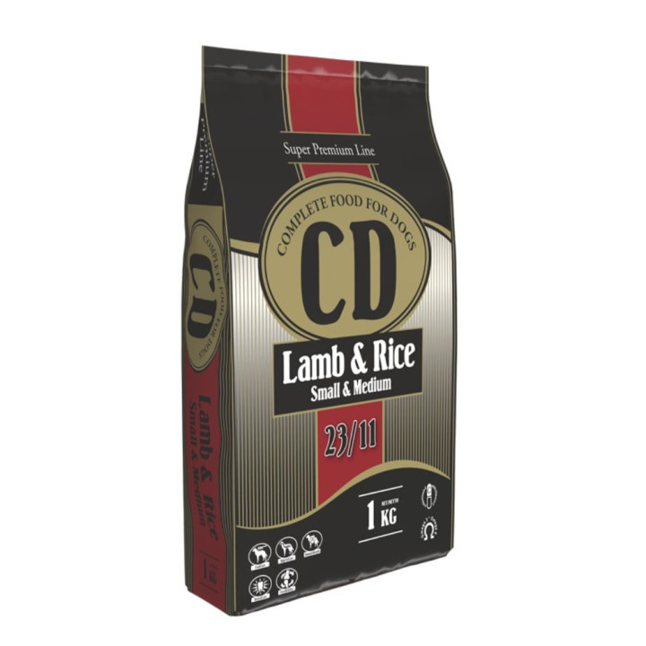 Karma dla psa CD Lamb & Rice S&M 1 kg