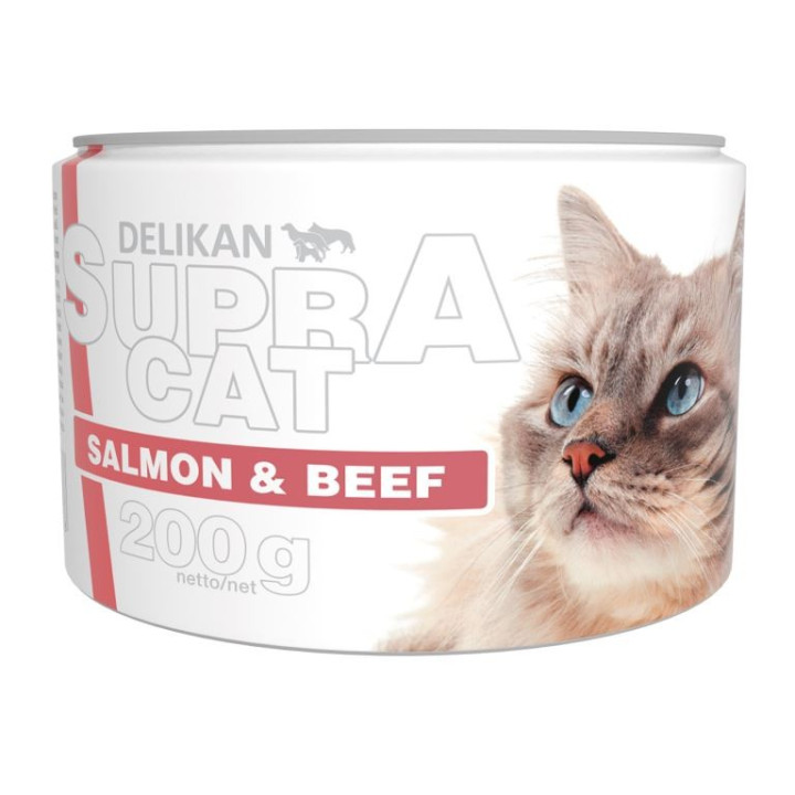 Supra Cat Salmon&Beef Konserwa dla kota 200 g