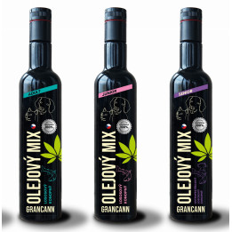 Grancann Olej konopny 50% - dla starszych psów i kotów SENIOR 250 ml