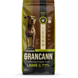 Grancann Lamb & Hemp seeds adult medium & large 12 kg