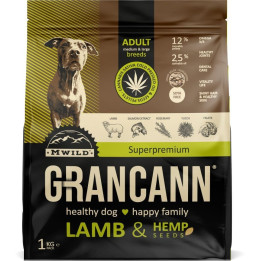 Grancann Lamb & Hemp seeds adult medium & large 1 kg