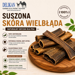 Skóra Wielbłądzia - Naturalny Przysmak dla Psa