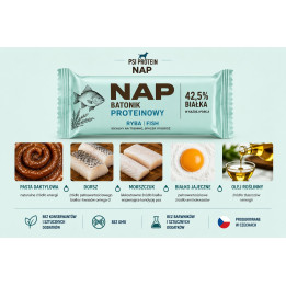 NAP Batonik Proteinowy dla Psa Ryba 50 g
