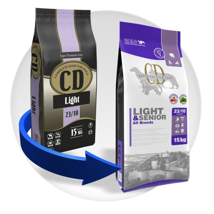 Karma dla psa CD Light 15 kg