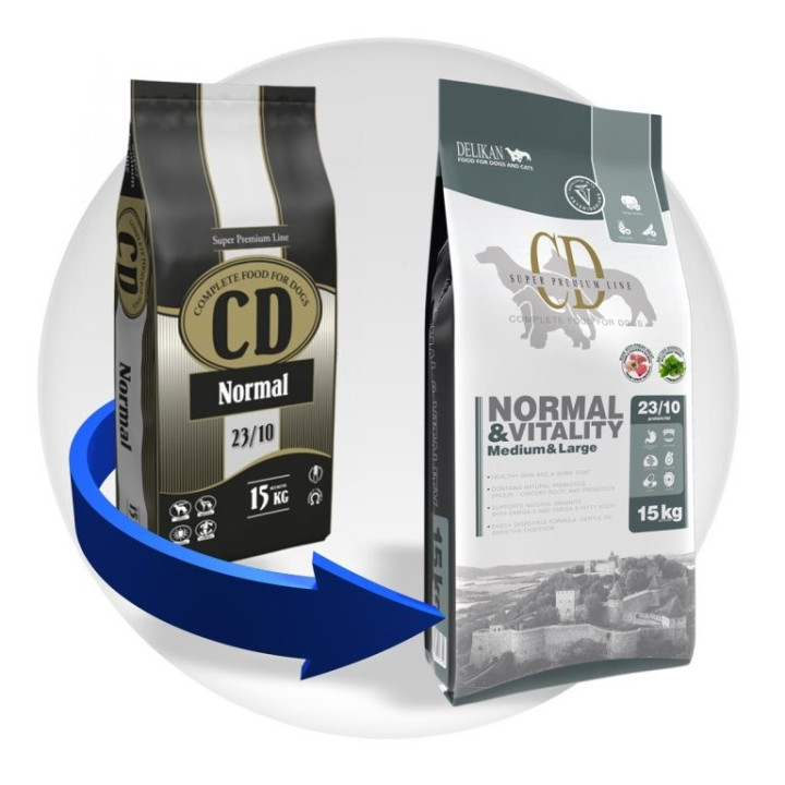Karma dla psa CD Normal 15 kg