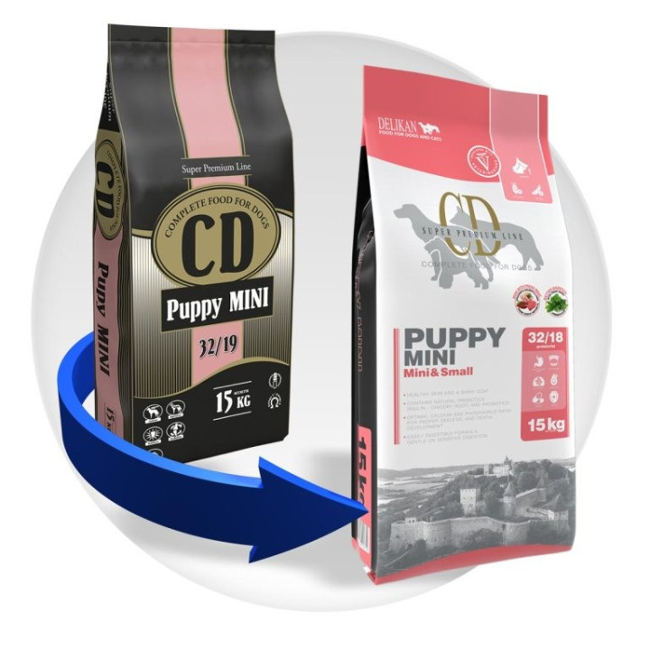 Karma dla psa CD Puppy Mini 15 kg