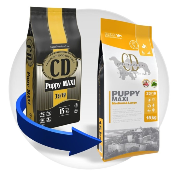 Karma dla psa CD Puppy Maxi 15 kg