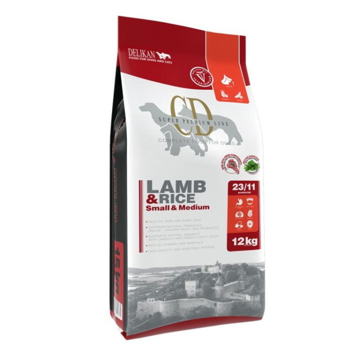 Karma dla psa CD Lamb & Rice S&M 15 kg