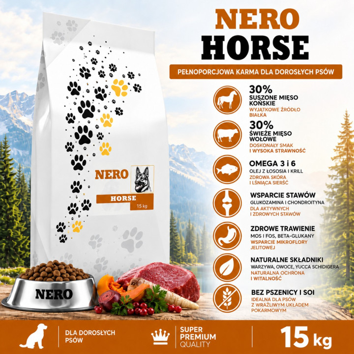 NERO DELIKAN HORSE 15