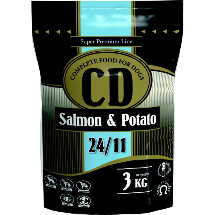 Karma dla psa CD Salmon & Patato 3 kg