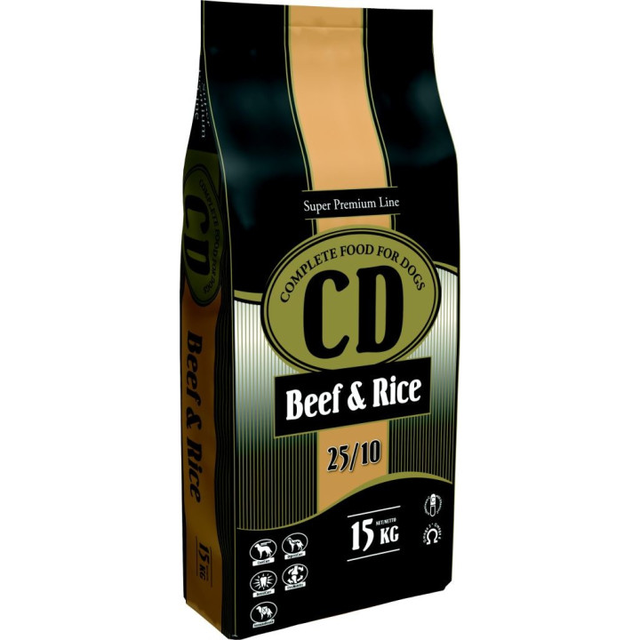 Karma dla psa CD Beef & Rice 15 kg